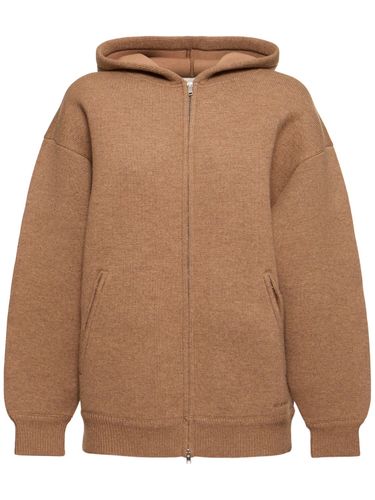 Lanny Wool Blend Jacket W/hood - ISABEL MARANT - Modalova