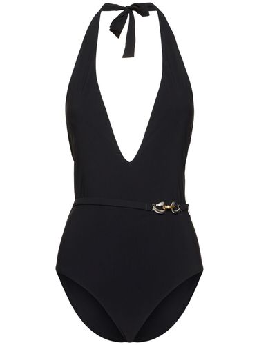 Jessa V-neck One Piece Swimsuit - TORY BURCH - Modalova