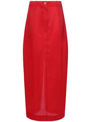 Lucian Silk Organza Long Skirt - KHAITE - Modalova