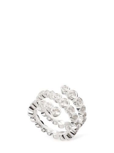 Odette Spiral Crystal Ring - RAGBAG - Modalova