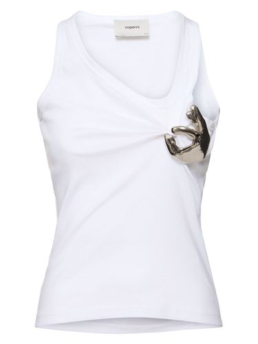 Emoji Cotton Jersey Tank Top - COPERNI - Modalova