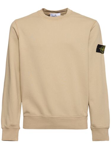 Crewneck Cotton Sweatshirt - STONE ISLAND - Modalova