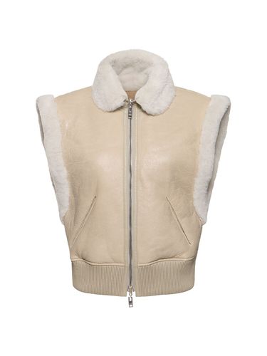 Edwina Lamb Shearling Vest - ISABEL MARANT - Modalova