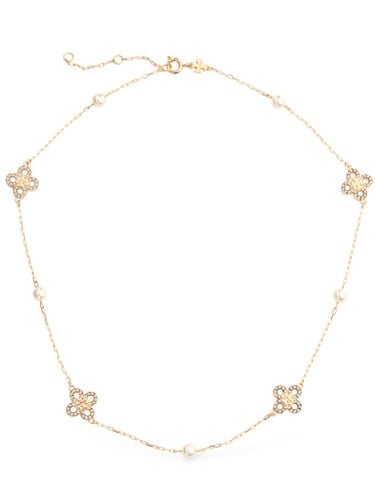 Kira Clover Collar Necklace - TORY BURCH - Modalova