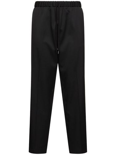 Tailored Wool Blend Jogger Pants - MM6 MAISON MARGIELA - Modalova