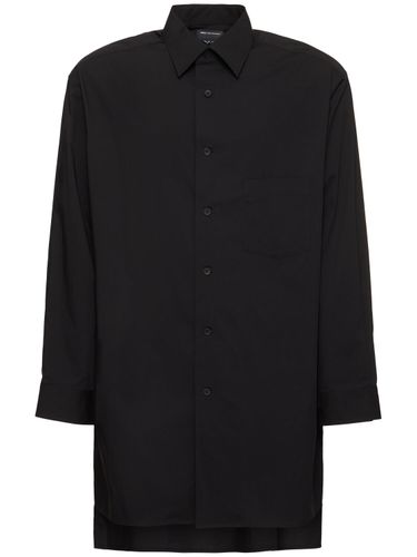 Gfx Logo Cotton Blend Shirt - Y-3 - Modalova