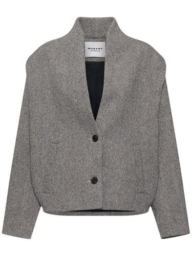 Drogo Wool Blend Blazer - MARANT ETOILE - Modalova