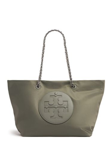 Bolso Tote Ella Chain De Nylon - TORY BURCH - Modalova