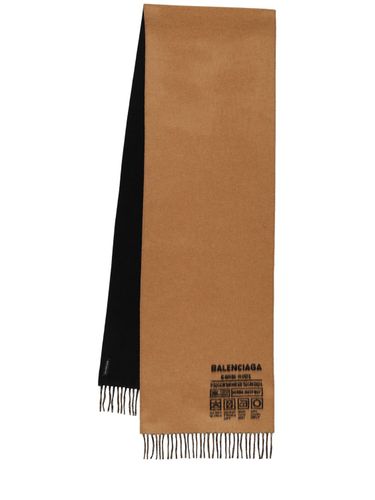 Wool Blend Scarf - BALENCIAGA - Modalova