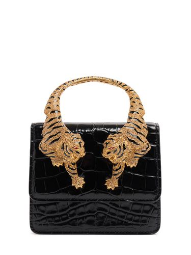 Bolso Pequeño Roar De Piel Efecto Cocodrilo - ROBERTO CAVALLI - Modalova