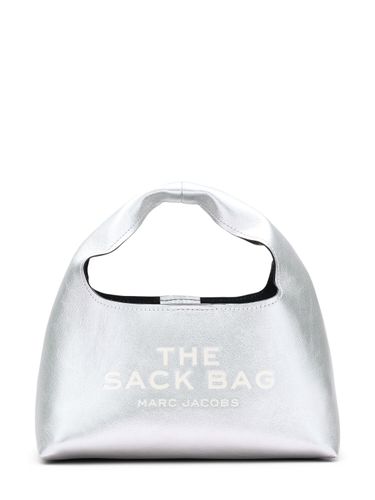 The Mini Sack Metallic Top Handle Bag - MARC JACOBS - Modalova