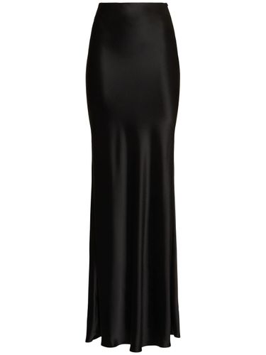 Valletta Satin Long Skirt - GALVAN - Modalova