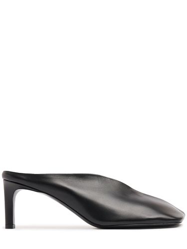 Mm Folded Leather Mules - JIL SANDER - Modalova