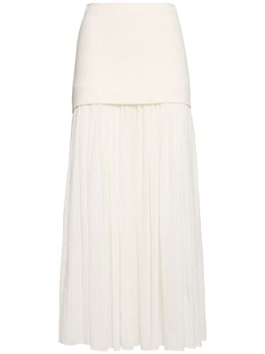 Paige Pleated Crepe Chiffon Midi Skirt - PROENZA SCHOULER - Modalova