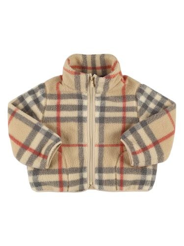 Chaqueta Deportiva De Teddy - BURBERRY - Modalova