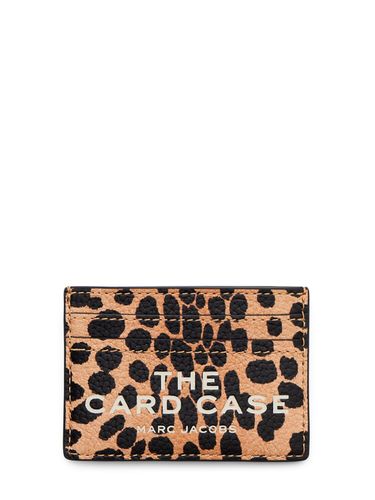 The Cheetah Leather Card Case - MARC JACOBS - Modalova