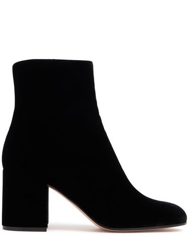 Mm Joelle Velvet Ankle Boots - GIANVITO ROSSI - Modalova