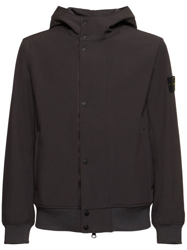 Hooded Bomber Jacket - STONE ISLAND - Modalova