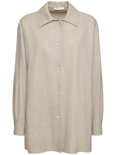 Komako Wool Blend Shirt - THE ROW - Modalova