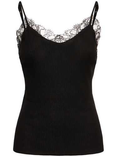 Ikee Silk Blend Camisole Top W/lace - THE ROW - Modalova