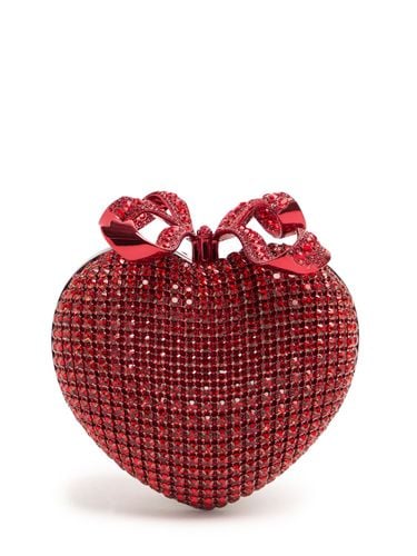 Crystal Heart Clutch - SELF-PORTRAIT - Modalova