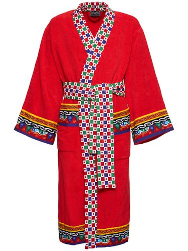 Carretto Bathrobe - DOLCE & GABBANA - Modalova