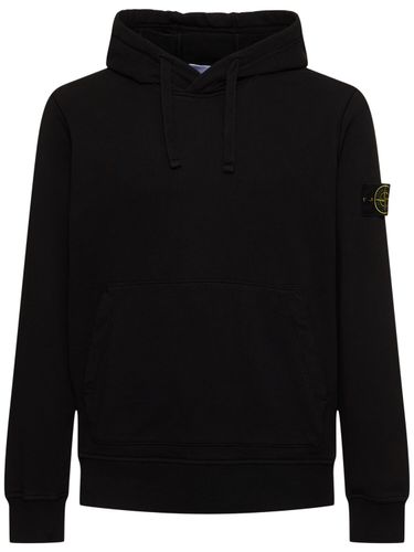 Hooded Cotton Sweatshirt - STONE ISLAND - Modalova