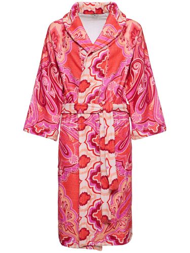 Shawl Collar Bathrobe - ETRO - Modalova