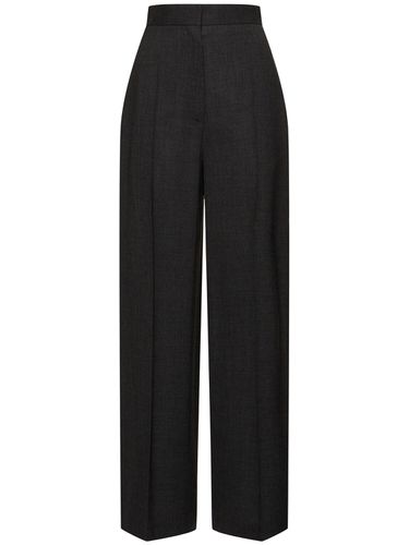 Gordon High Rise Wool Wide Pants - THE ROW - Modalova