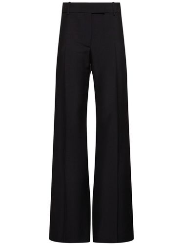 Wool Blend Pants - ALEXANDER MCQUEEN - Modalova