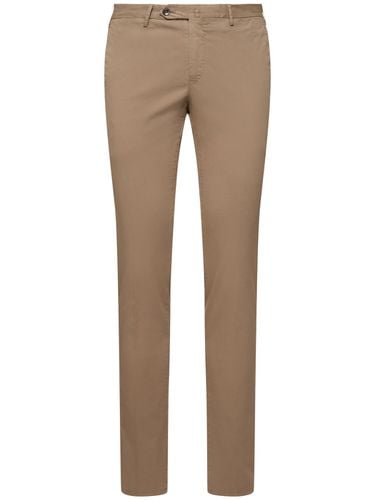 Light Stretch Gabardine Slim Pants - PT TORINO - Modalova