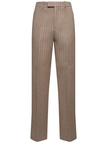 Pantalones De Lana - BURBERRY - Modalova