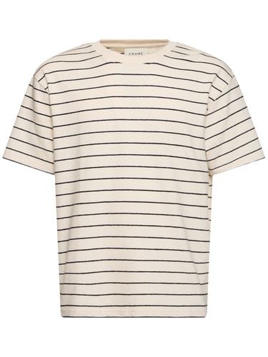 Relaxed Stripe T-shirt - FRAME - Modalova