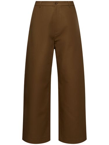 Plass Double Cotton Twill Pants - ACNE STUDIOS - Modalova