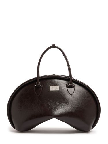 Bowlina Shiny Crinkled Leather Bag - ACNE STUDIOS - Modalova