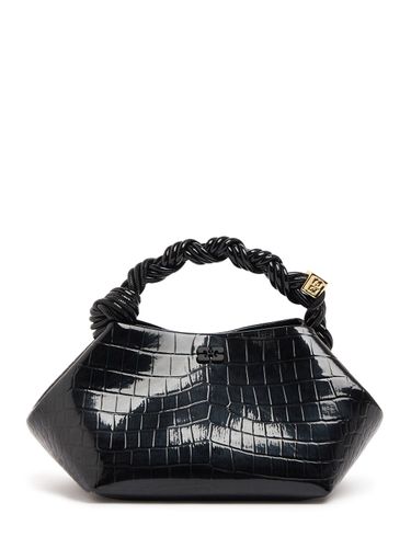 Ganni Bou Small Embossed Patent Bag - GANNI - Modalova