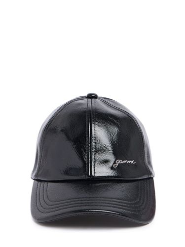 Signature Naplack Hat - GANNI - Modalova