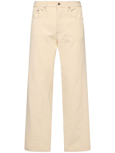 Wide Twisted Corduroy Pants - SUNFLOWER - Modalova