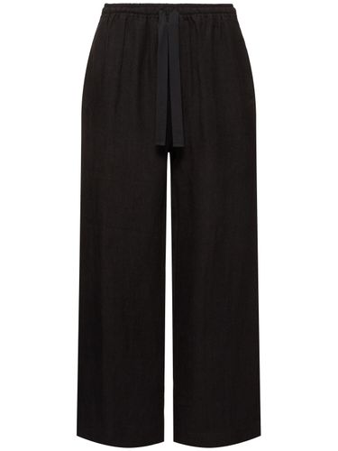 Wide Leg Linen Pants - COMMAS - Modalova