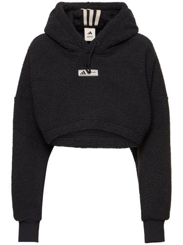 Moon Boot Cropped Hoodie - ADIDAS ORIGINALS - Modalova