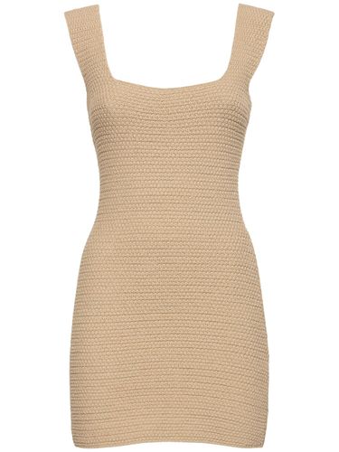 Chunky Knit Cotton Blend Mini Dress - ANDREADAMO - Modalova