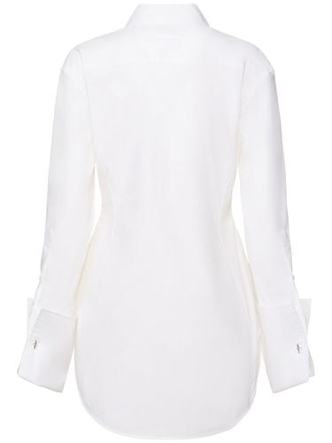 Stretch Poplin Shirt - JEAN PAUL GAULTIER - Modalova