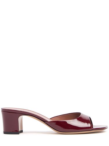 Mm Lara Patent Leather Mules - PARIS TEXAS - Modalova