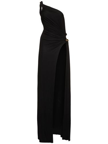 One Shoulder Viscose Crepe Long Dress - DSQUARED2 - Modalova