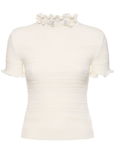 Tricoté Cotton Knit Top - LANVIN - Modalova