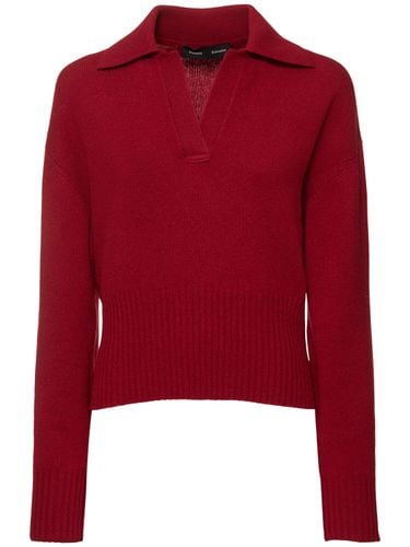 Jeanne Cashmere Polo Sweater - PROENZA SCHOULER - Modalova