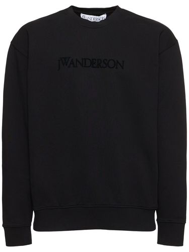 Logo Embroidery Sweatshirt - JW ANDERSON - Modalova