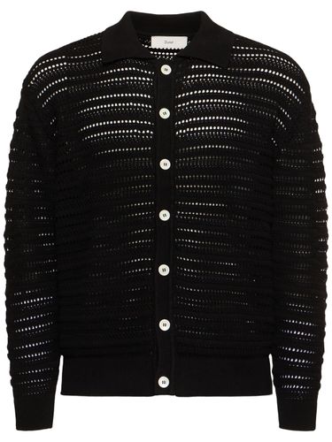 Unisex Open Collared Cardigan - DUNST - Modalova