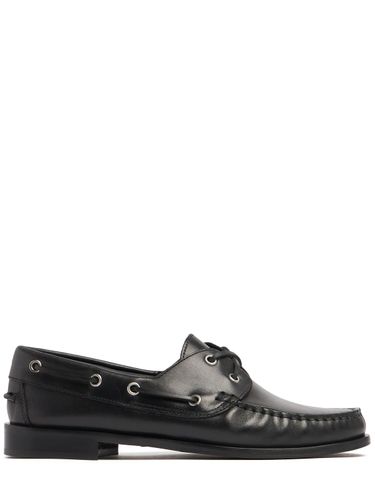 Mm Harris Leather Boat Shoes - AEYDE - Modalova