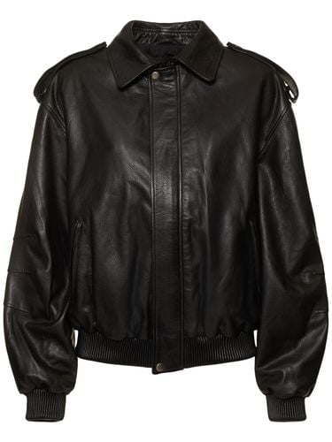 Daya Leather Jacket - MANOKHI - Modalova